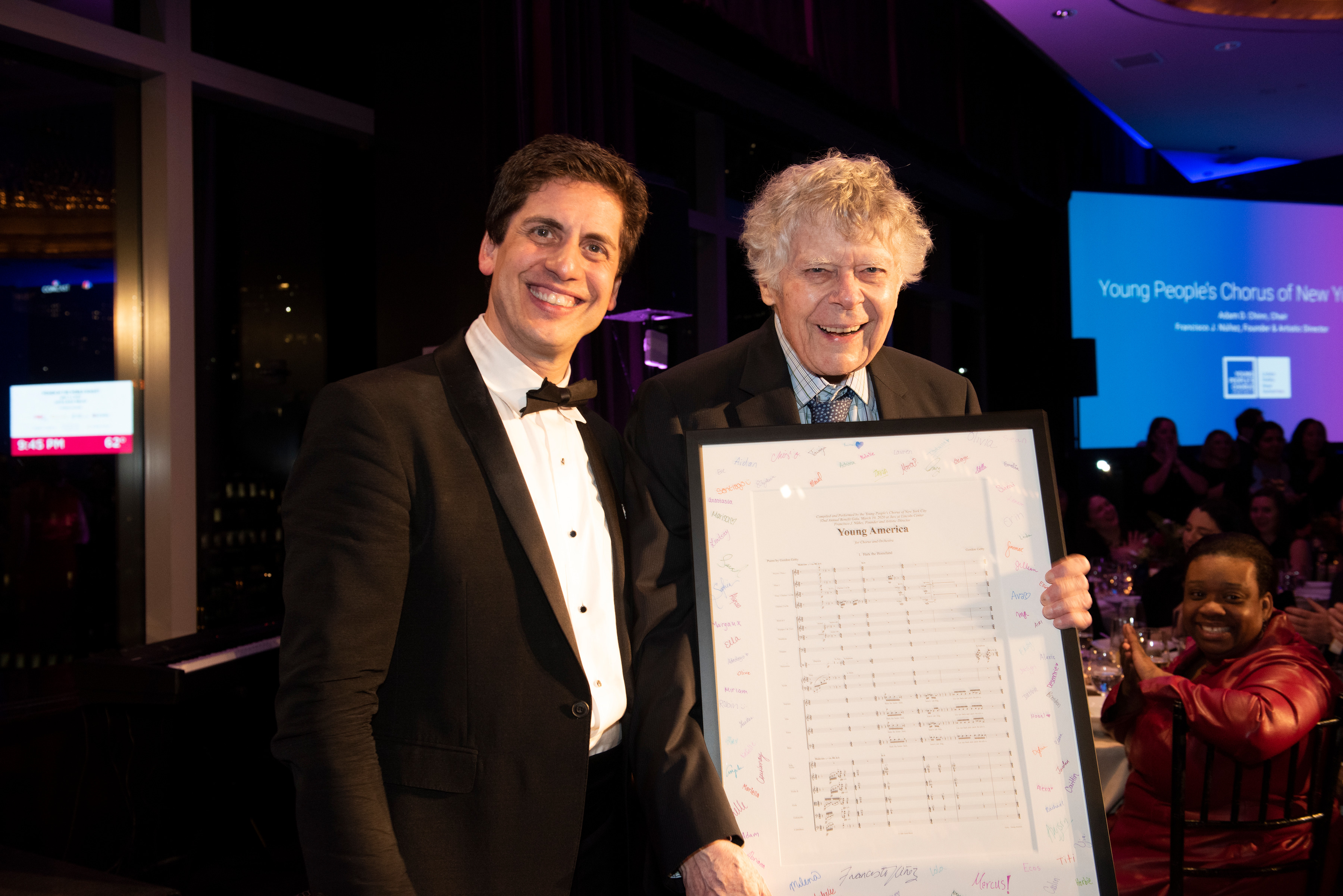 Young People’s Chorus of NYC honors Gordon Getty with First Legacy Award