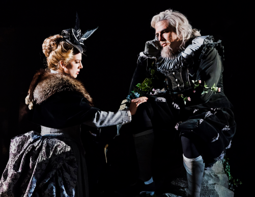 Photo: Scene from the world premiere of The Canterville Ghost, Leipzig Opera / © Kirsten Nijhof