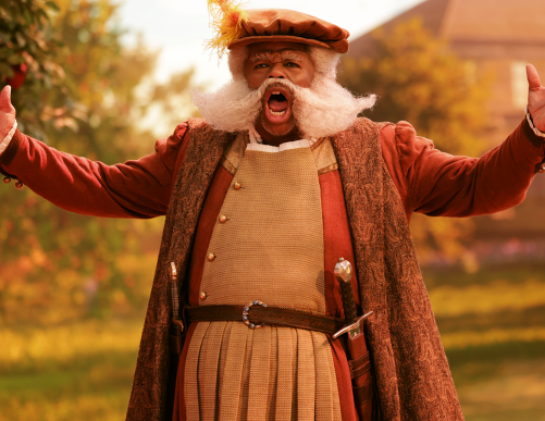 Lester Lynch as Falstaff in Plump Jack. / Photo: Kathrine Kohl