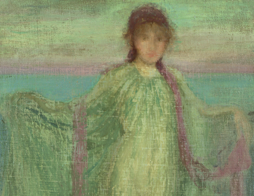 Painting: Annabel Lee by James Abbott McNeill Whistler / Hunterian Museum &amp; Art Gallery / Bridgeman Images