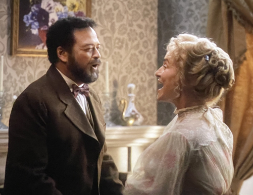 Photo: Nathan Granner and Marnie Breckenridge from the film, Goodbye, Mr. Chips.