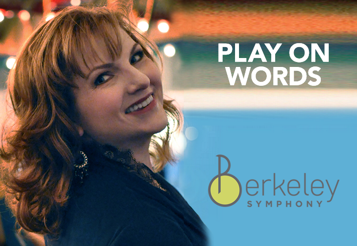 Berkeley Symphony will present “Play on Words” with Lisa Delan image